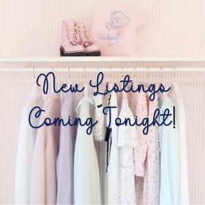 New listings coming tonight! Tops, dresses, sweaters, and more! 👚👖👗